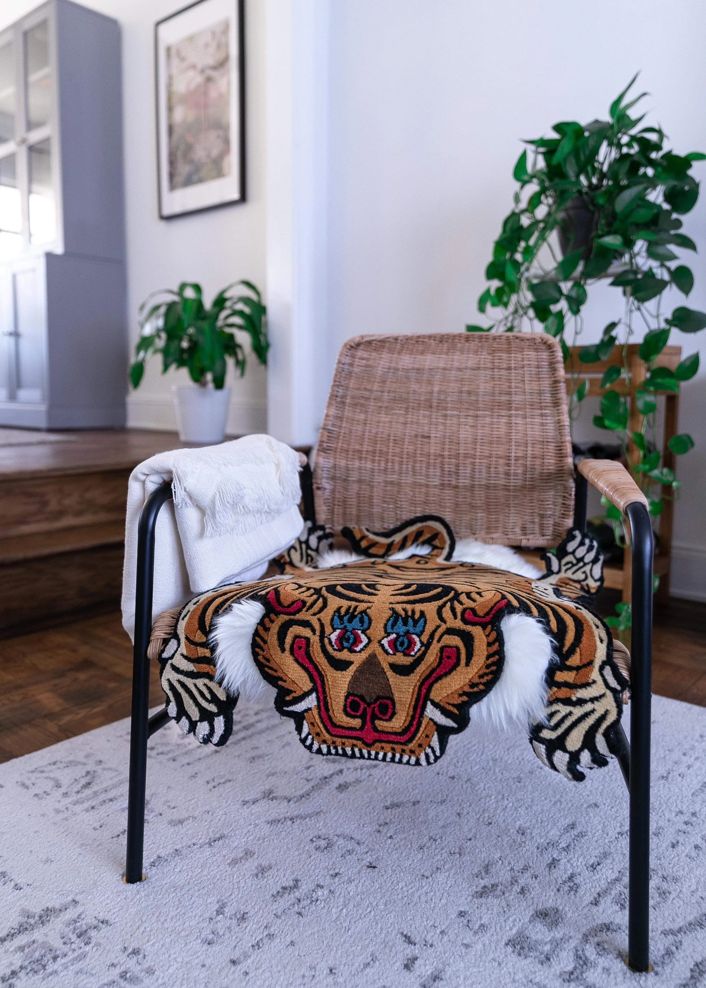 Tibetan tiger rug