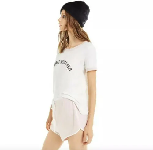 Wildfox Johnny Champagneover Ringer Tee