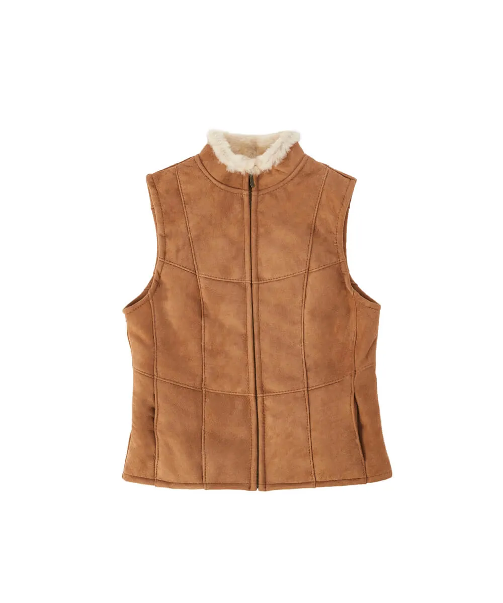 Women's Sheepskin Vest