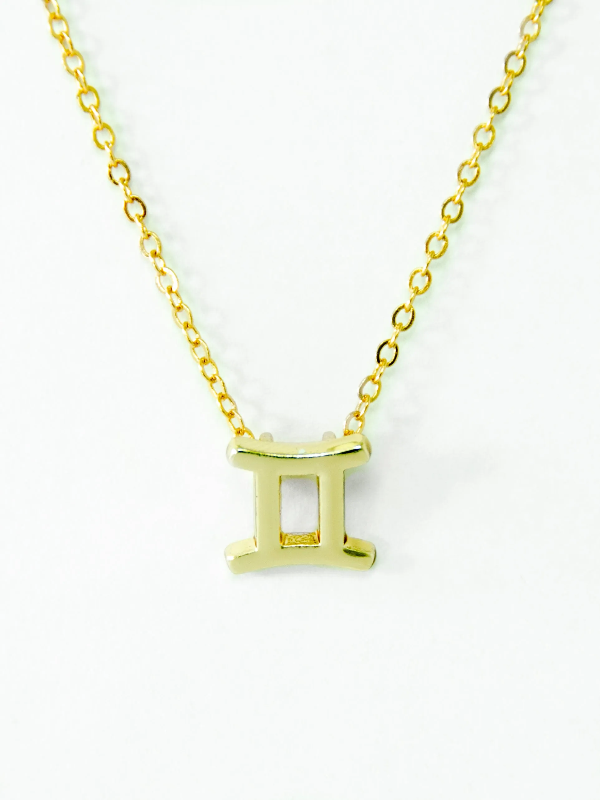 Zodiac Gemini Astrological Necklace